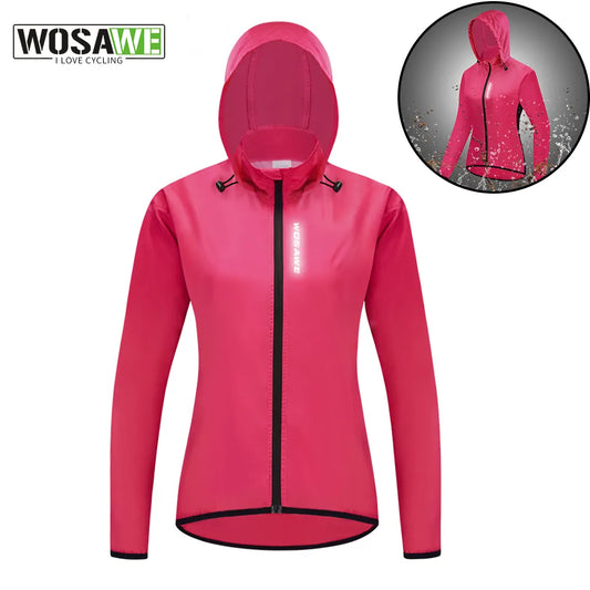 Women's Windproof Running Jacket Hooded