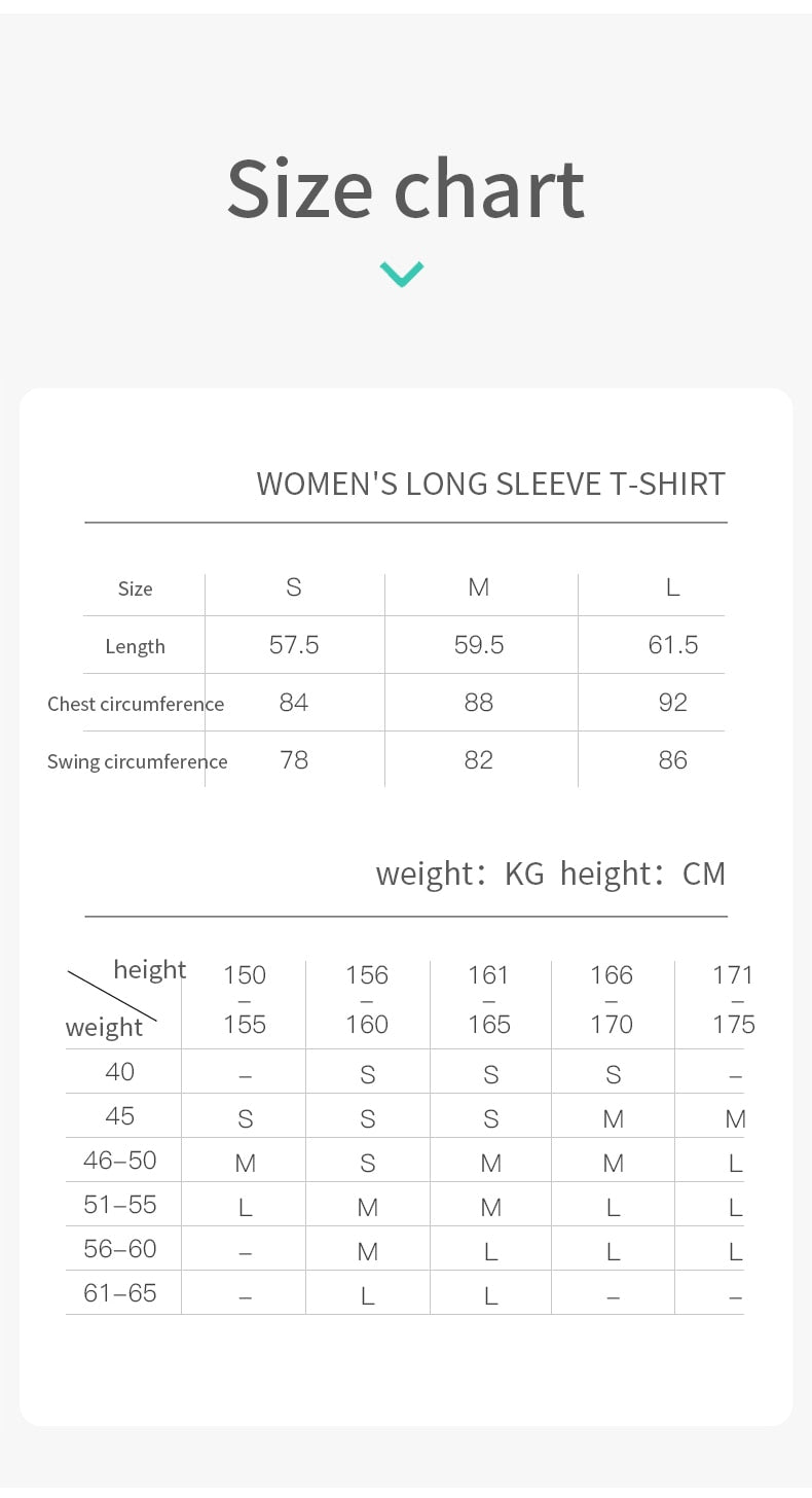 Aonijie Women's Light Sleeve T-Shirt