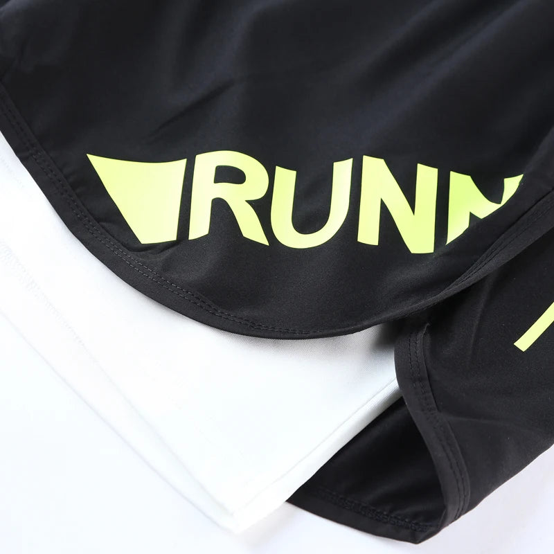 Running Shorts Women 2 In 1 Quick Drying