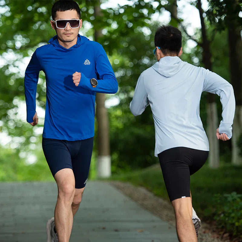 Men Quick Drying Sport Long Sleeves  Shirt -  Tees For Running