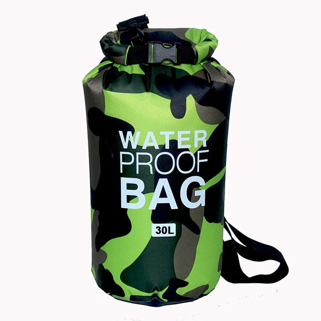 Waterproof Bag(2L,5L,10L,15L 30L - Dry Sack Camouflage Colors)
