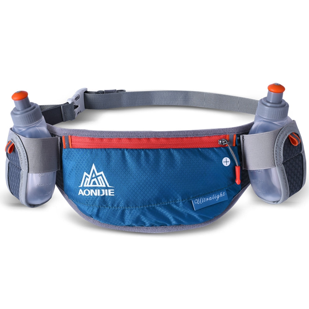 AONIJIE Marathon - Running - Cycling Running  Waist Bag with two water Bottles