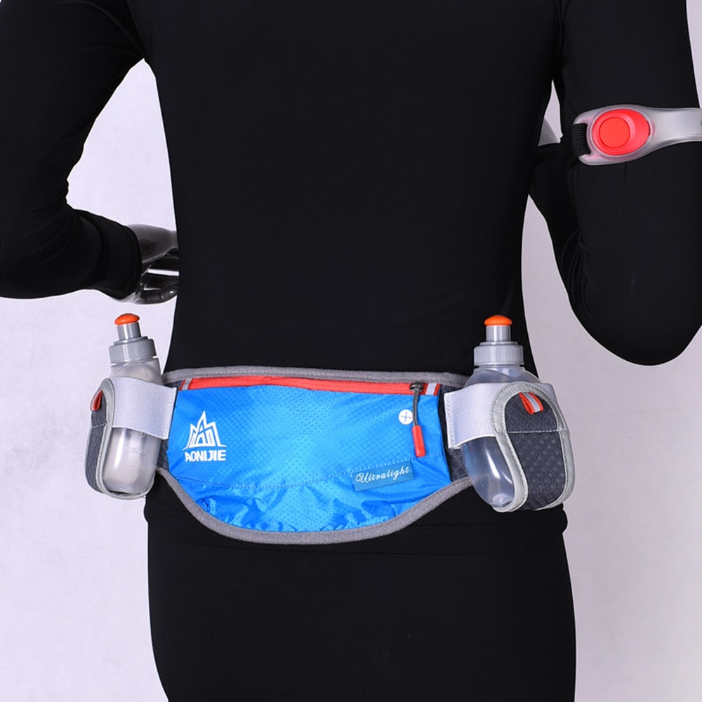 AONIJIE Marathon - Running - Cycling Running  Waist Bag with two water Bottles