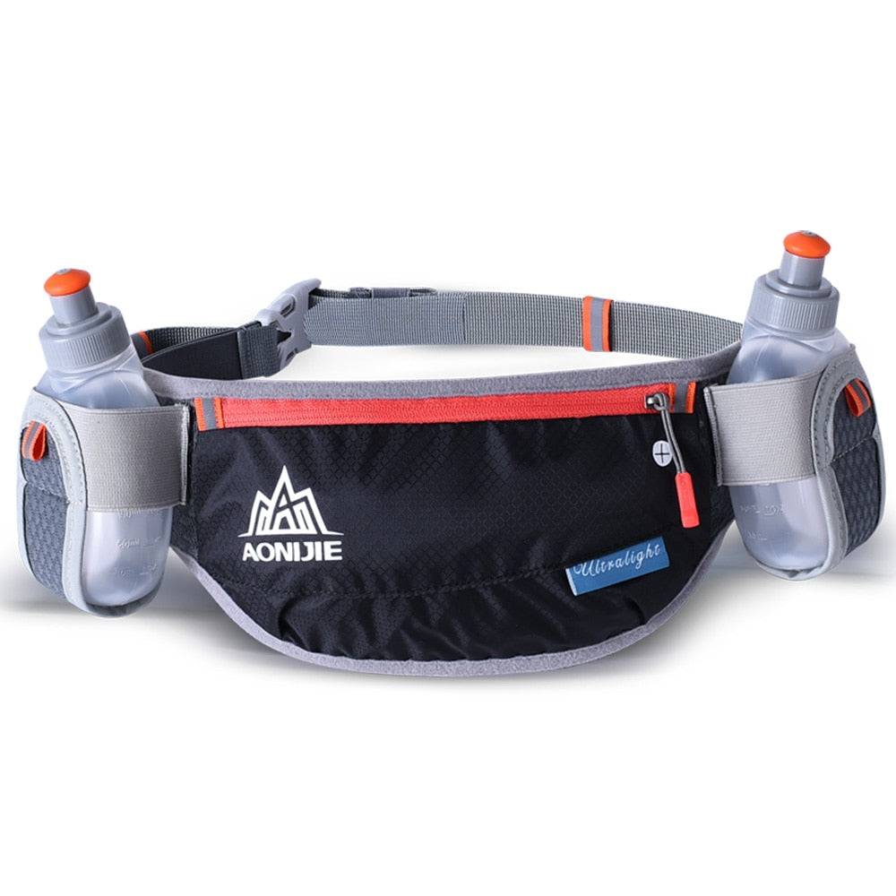 AONIJIE Marathon - Running - Cycling Running  Waist Bag with two water Bottles